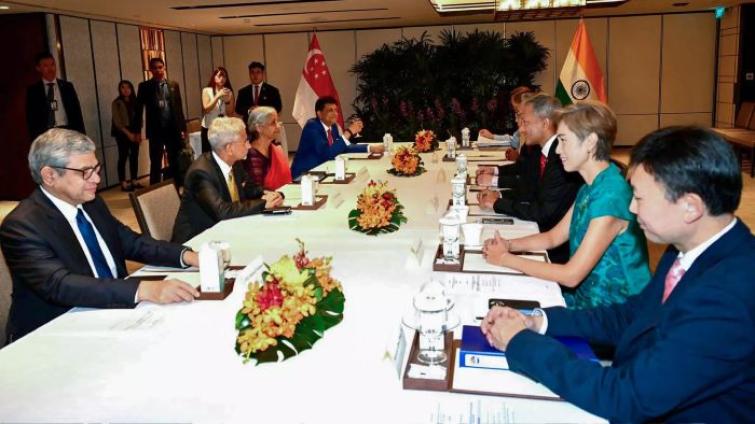 2nd round of India-Singapore Ministerial Roundtable held in Singapore